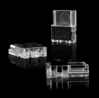 Конектор для світлодіодних стрічок OEM SC-27-SW-10-2 10мм, 2 pin дріт-стрічка invisible style